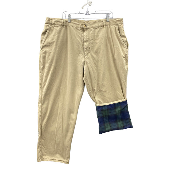 Woolrich Pants Vintage Woolrich Mens Flannel Lined Khaki Chino